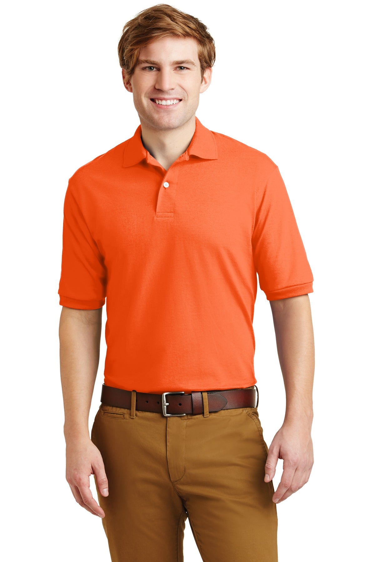 Polos/Knits Safety Orange Jerzees