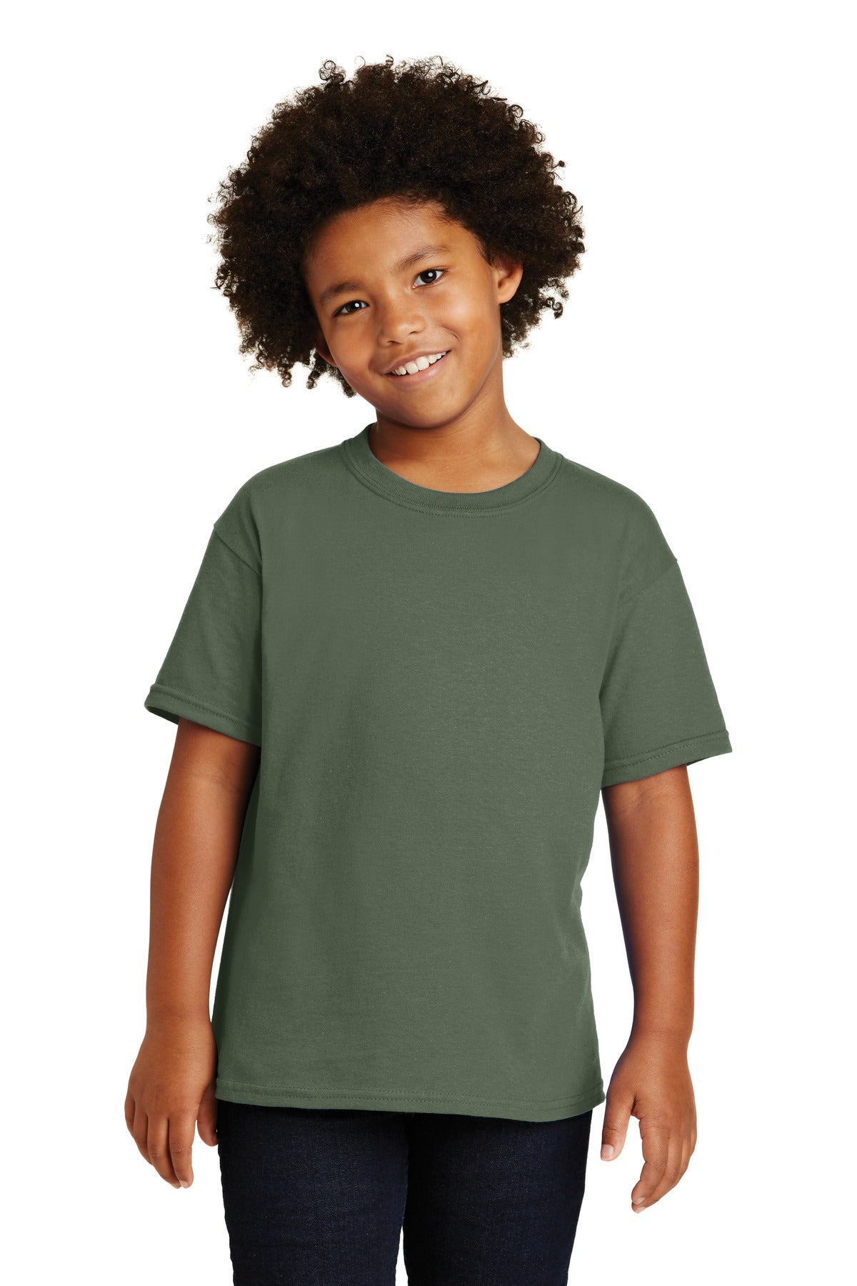T-Shirts Military Green Gildan