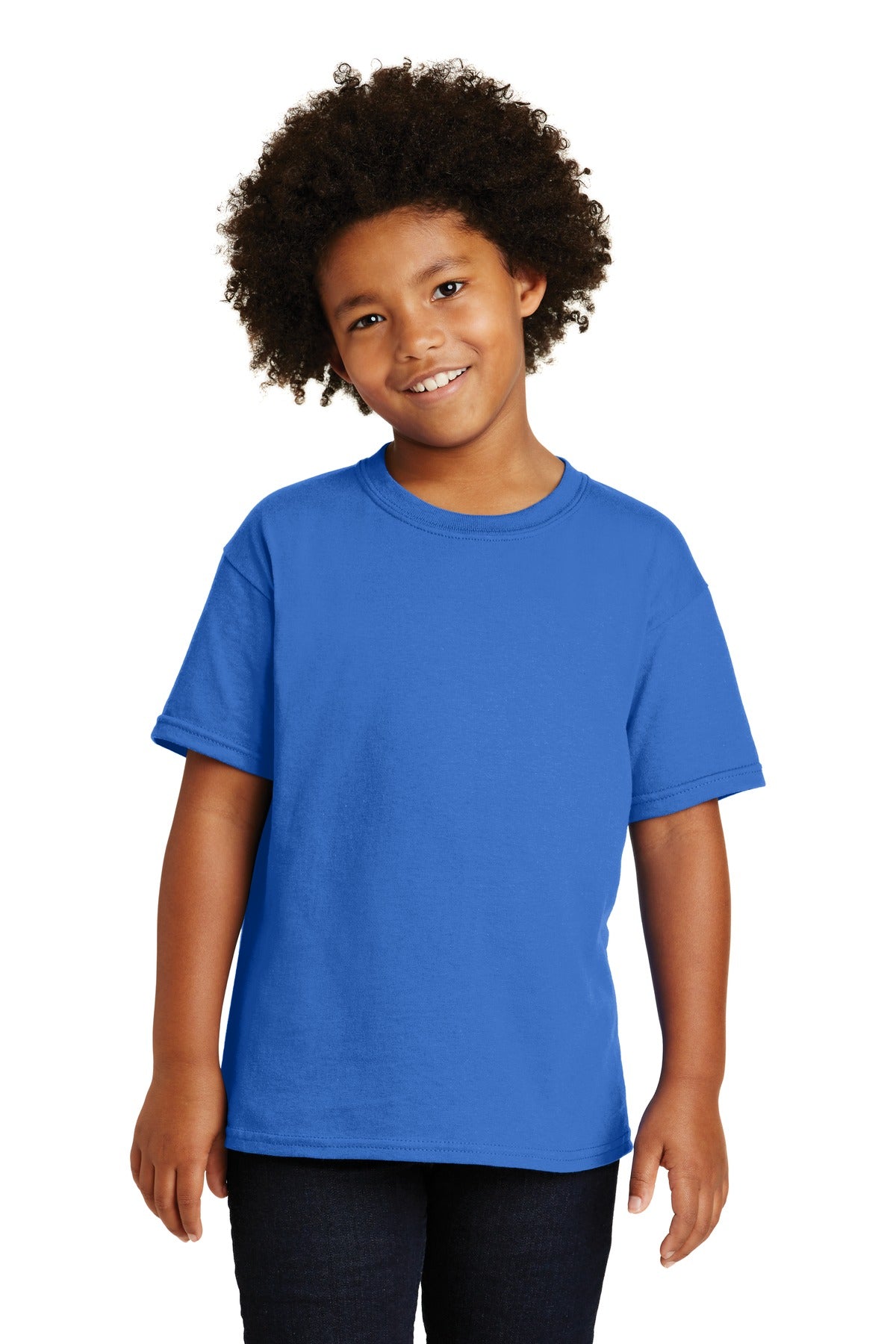 T-Shirts Neon Blue Gildan
