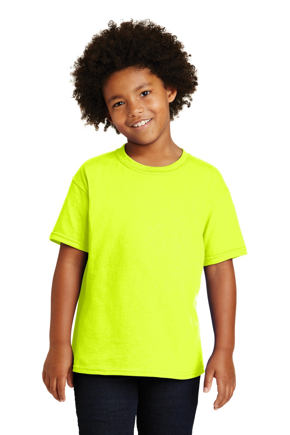 T-Shirts Safety Green Gildan