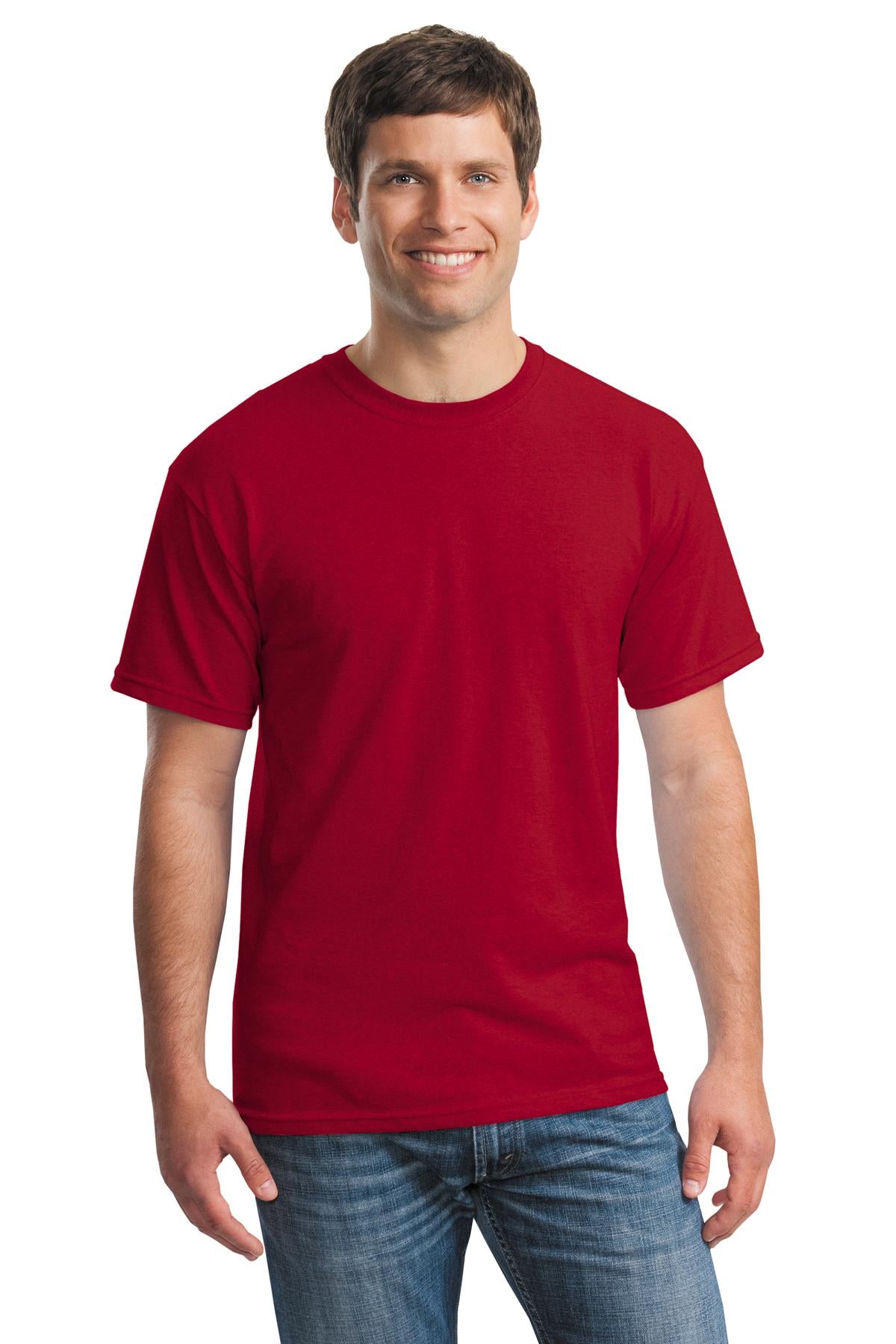 T-Shirts Antique Cherry Red Gildan