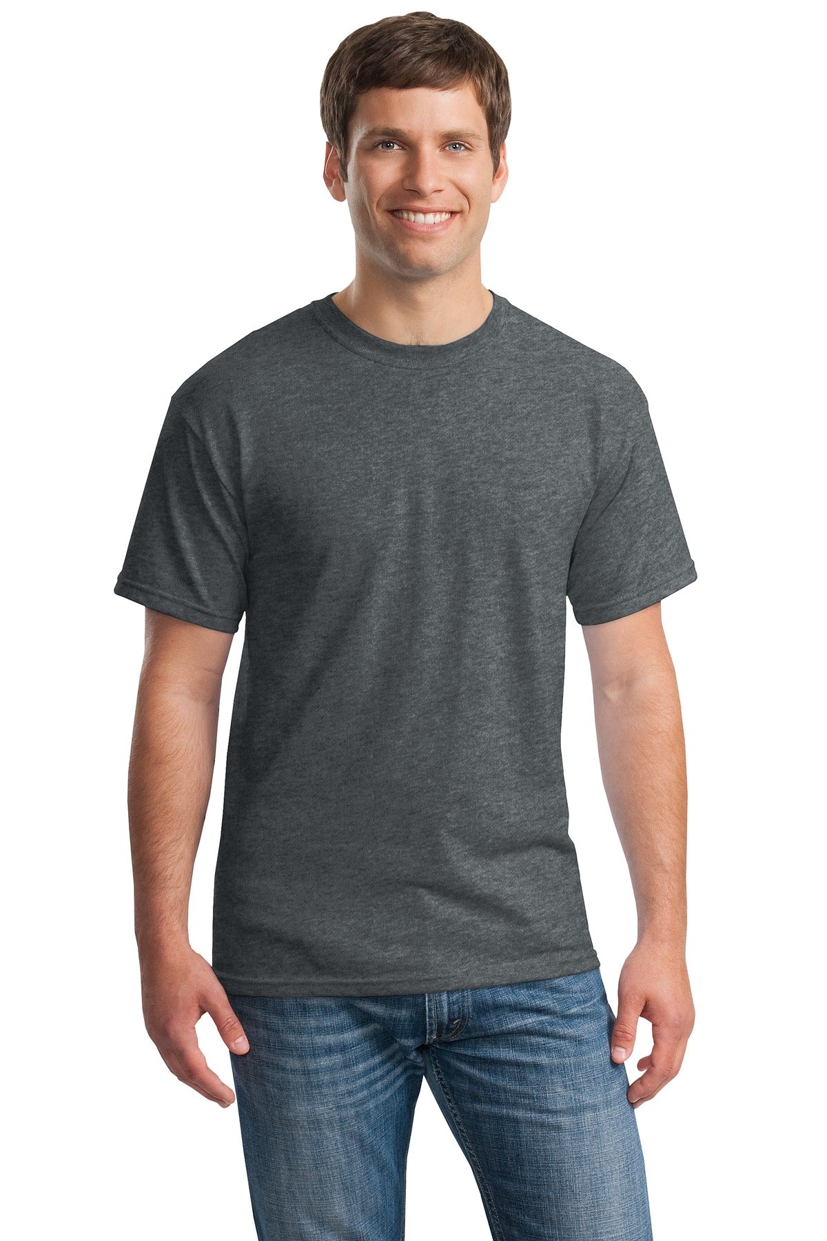 T-Shirts Dark Heather Gildan