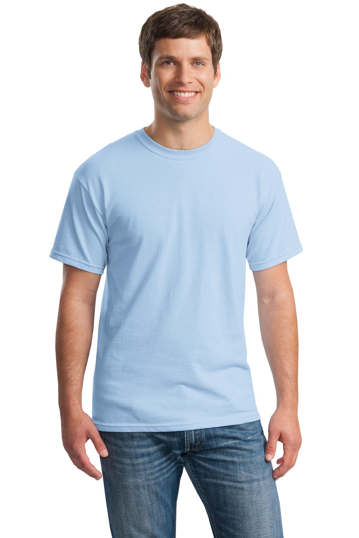 T-Shirts Light Blue Gildan