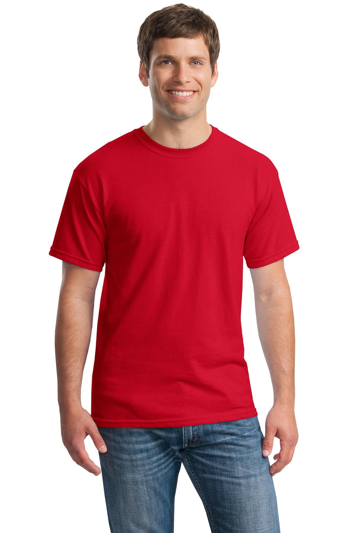 T-Shirts Red Gildan