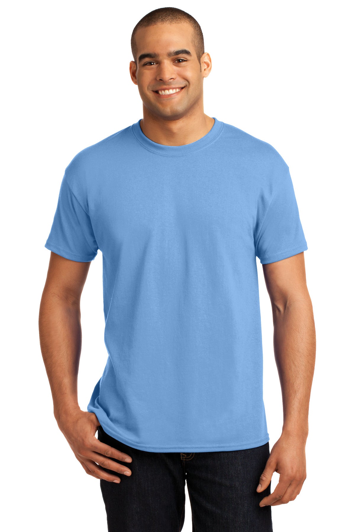 T-Shirts Carolina Blue Hanes