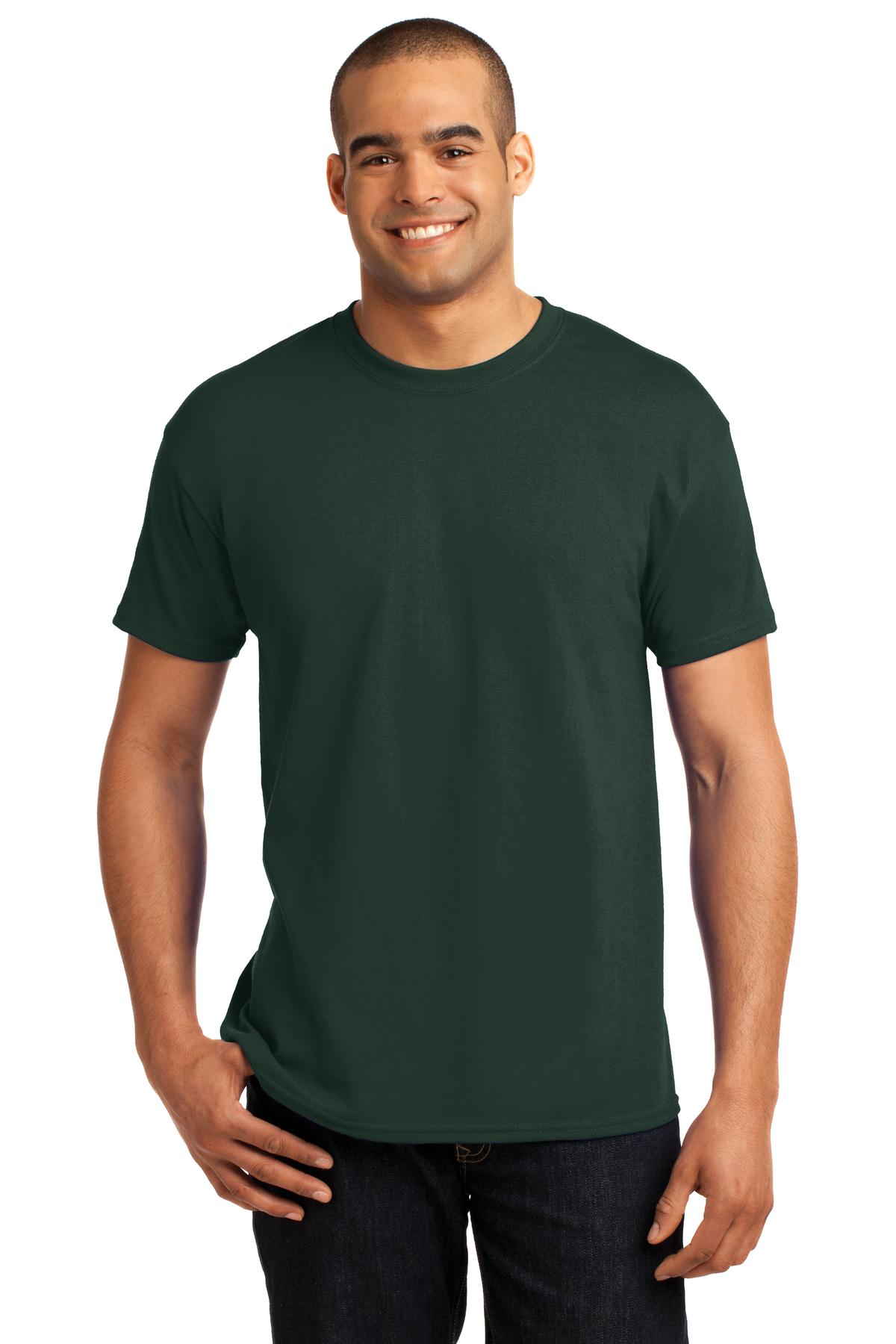 T-Shirts Deep Forest Hanes
