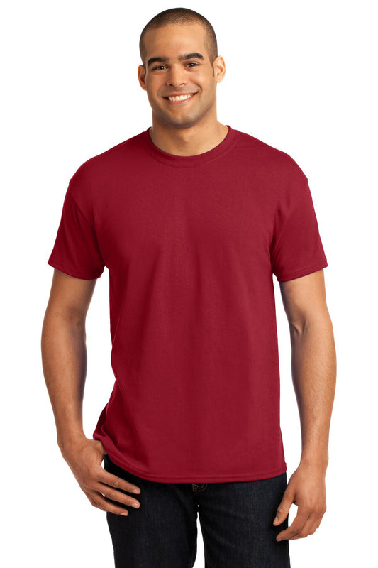 T-Shirts Deep Red Hanes