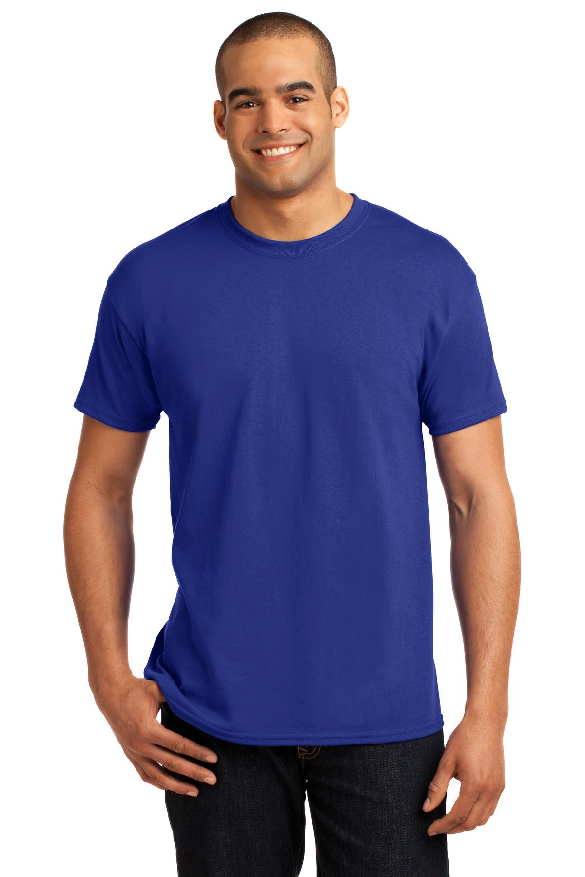 T-Shirts Deep Royal Hanes