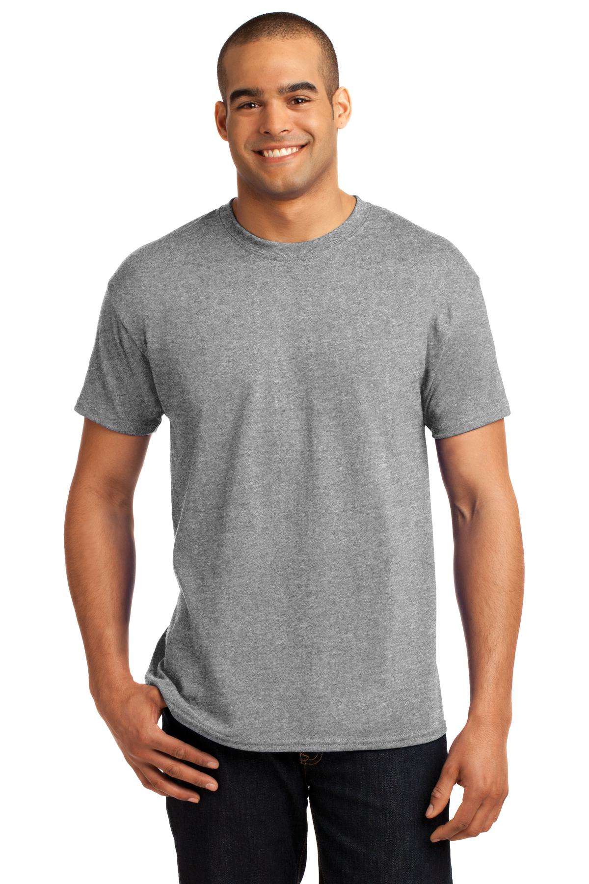 T-Shirts Light Steel Hanes