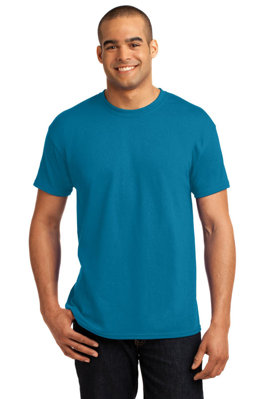 T-Shirts Teal Hanes