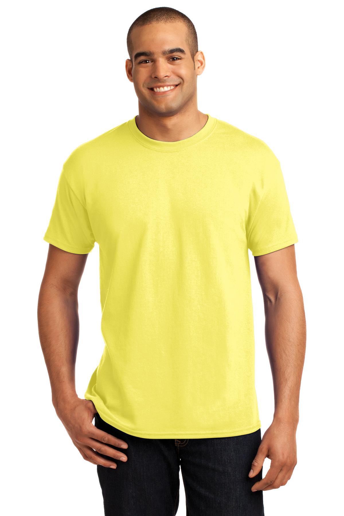 T-Shirts Yellow Hanes