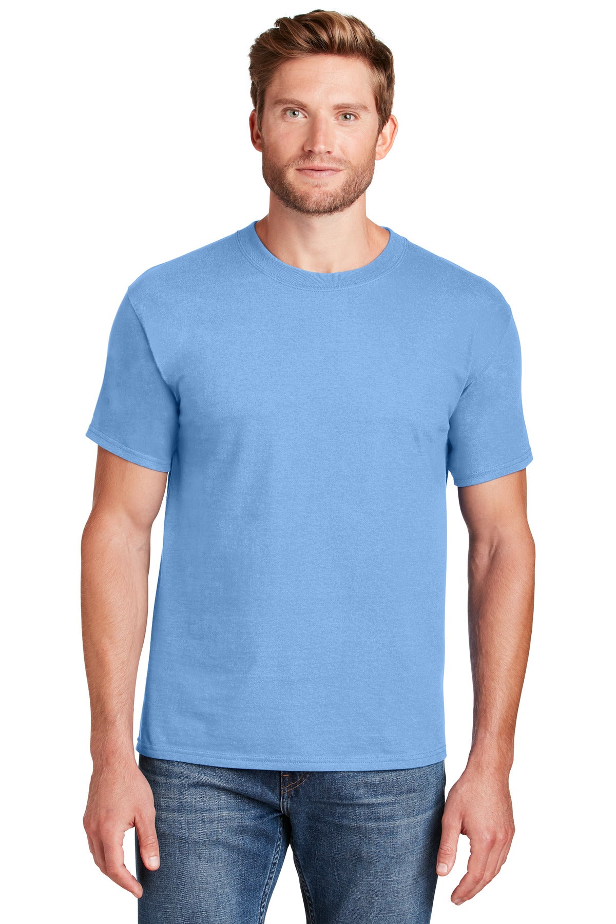 T-Shirts Carolina Blue Hanes