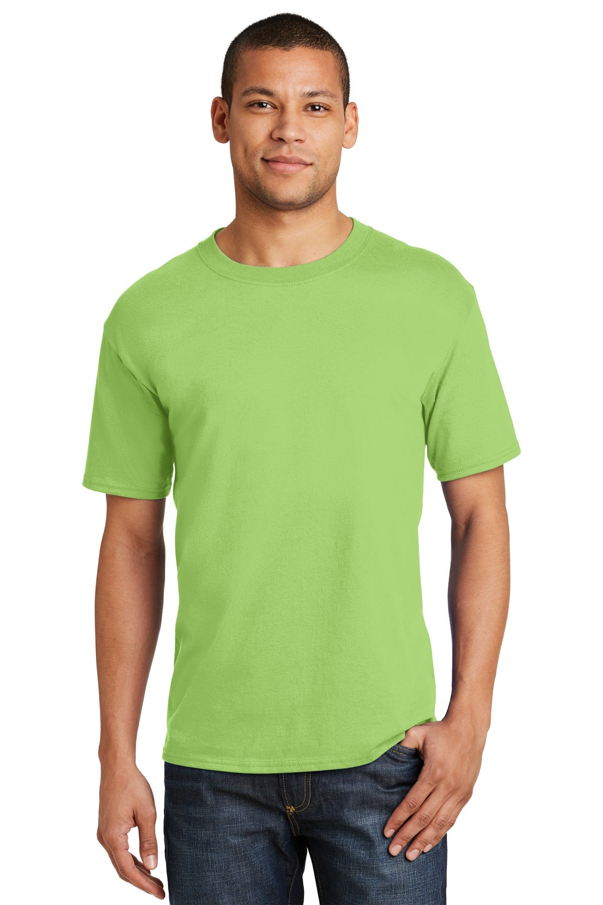 T-Shirts Lime Hanes