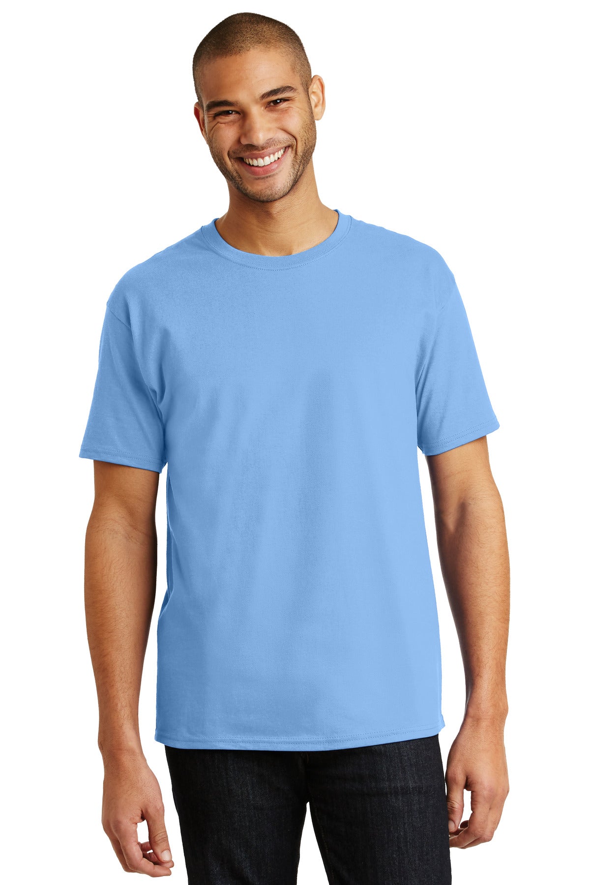 T-Shirts Carolina Blue Hanes