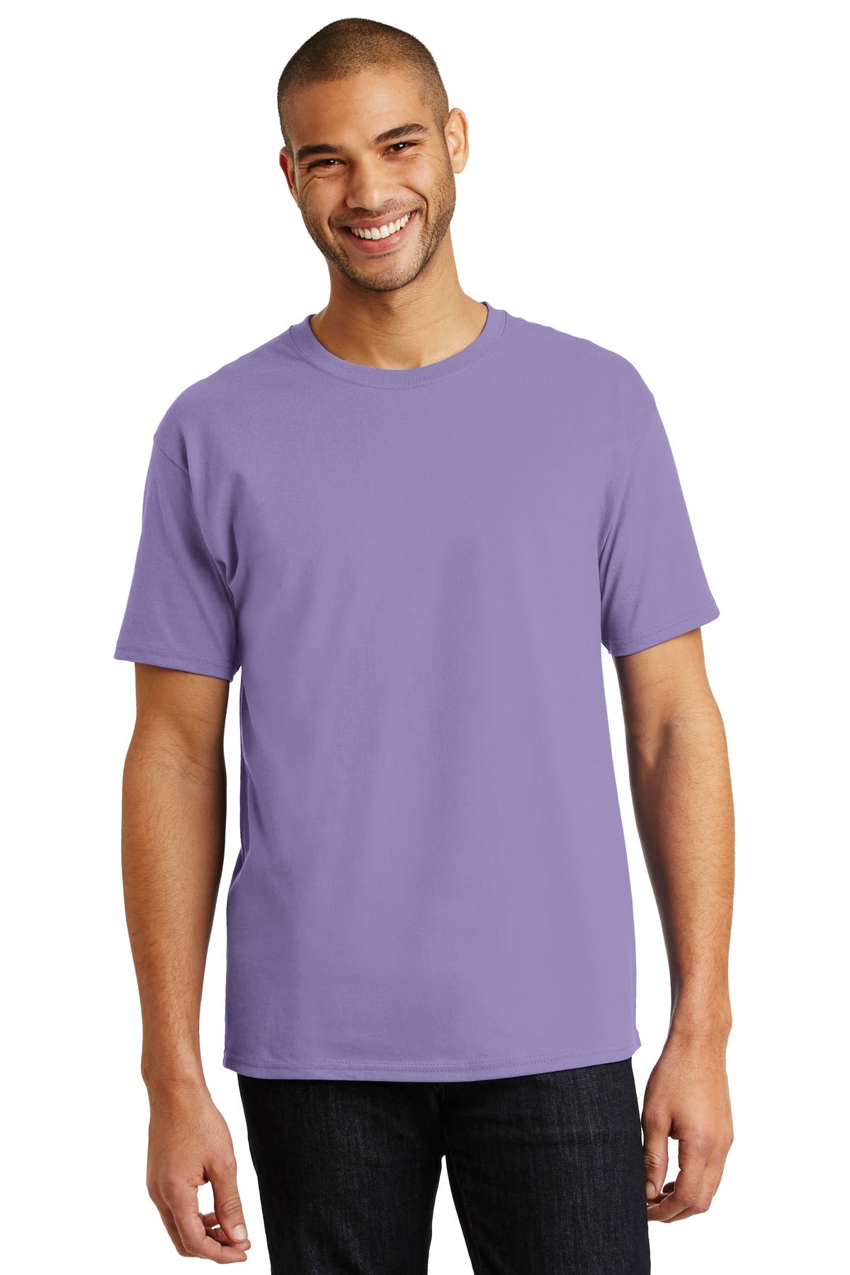 T-Shirts Lavender Hanes
