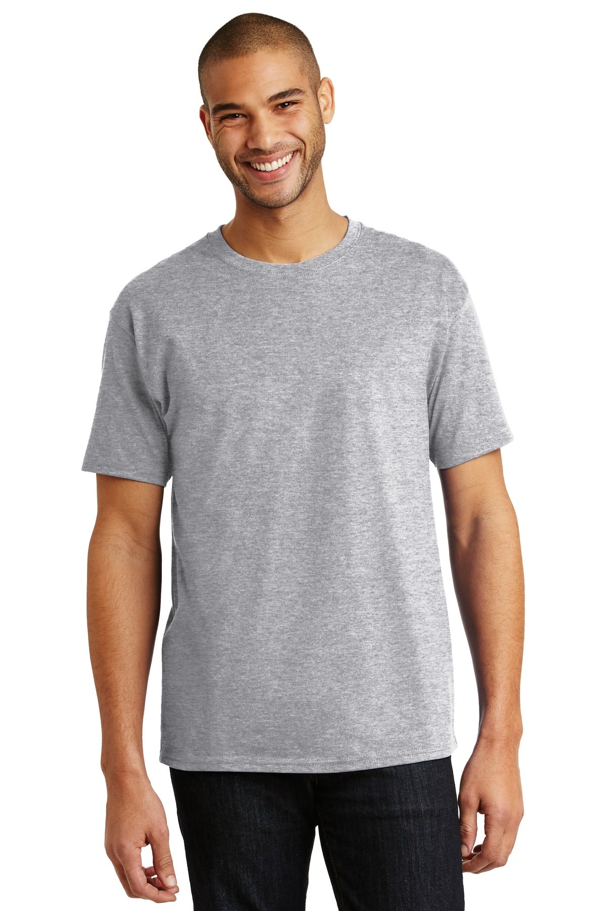 T-Shirts Light Steel* Hanes