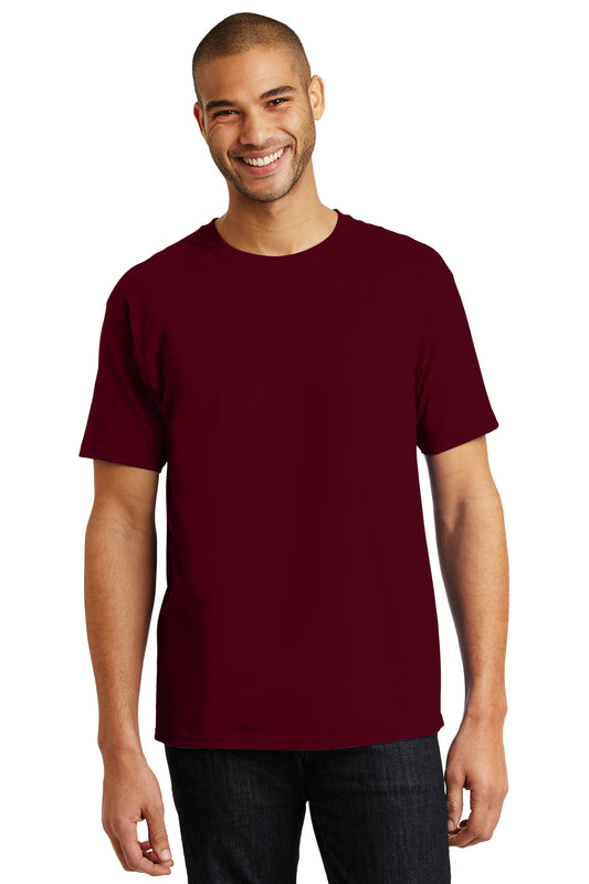 T-Shirts Maroon Hanes