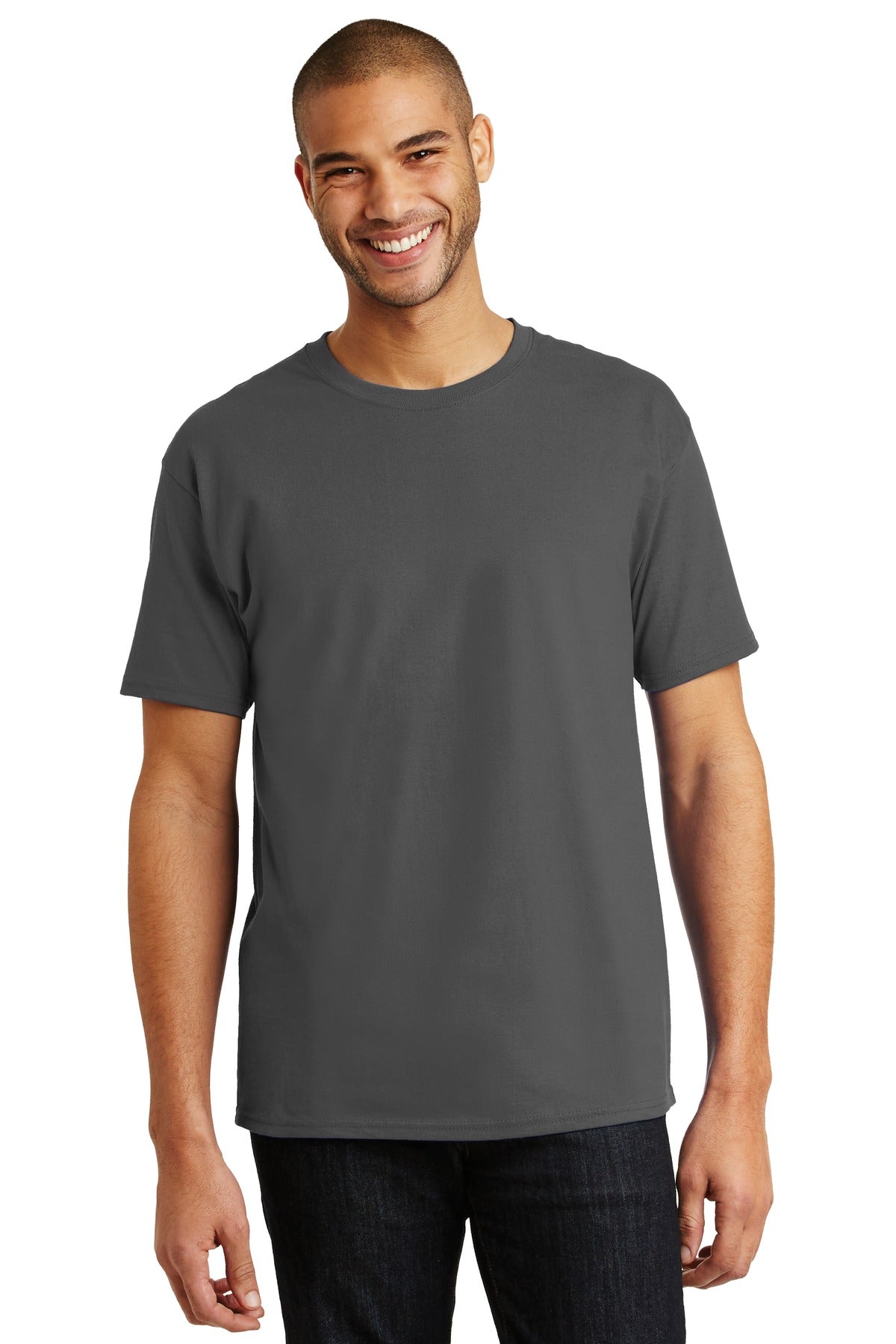 T-Shirts Smoke Grey Hanes