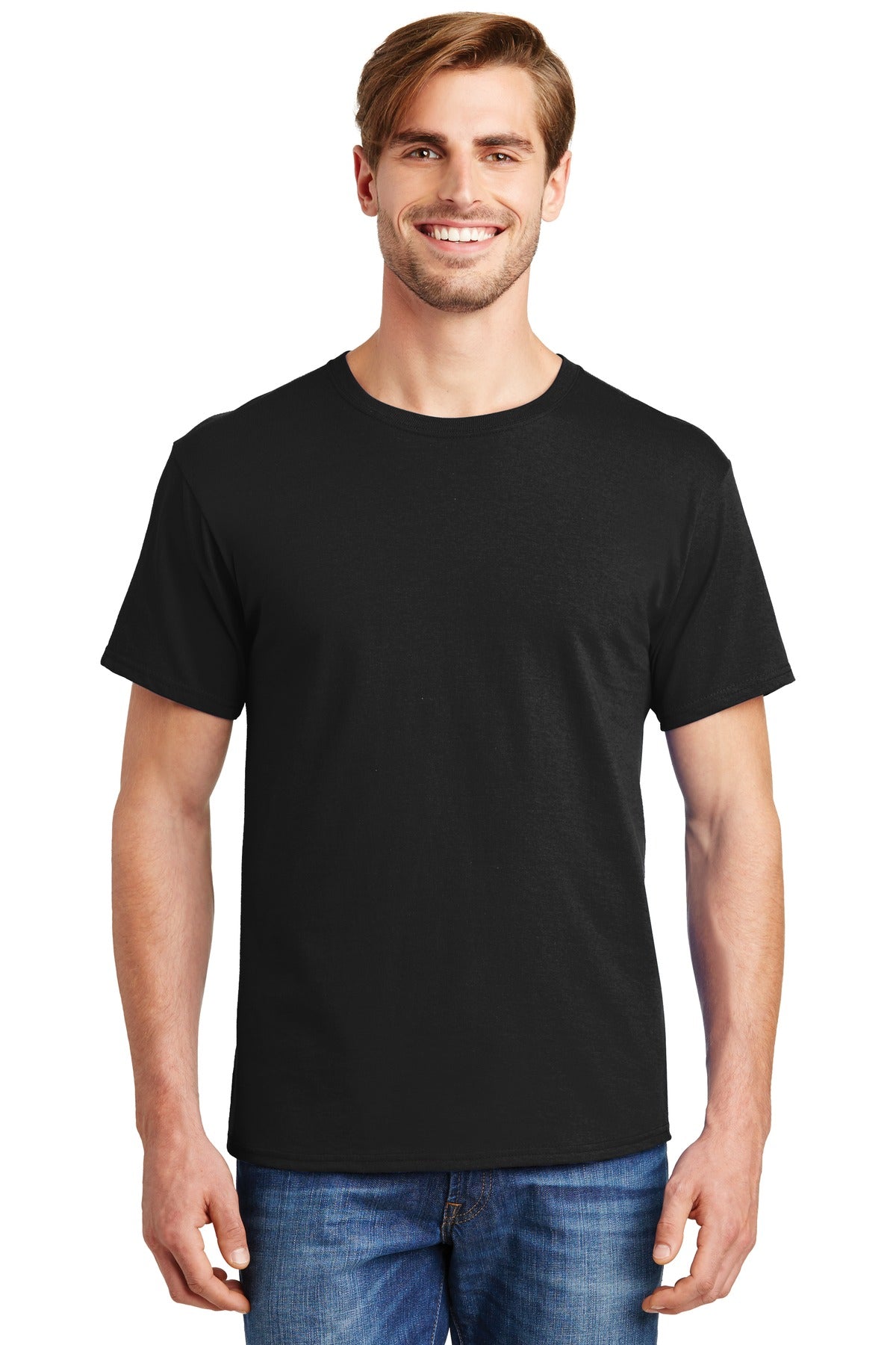 T-Shirts Black Hanes