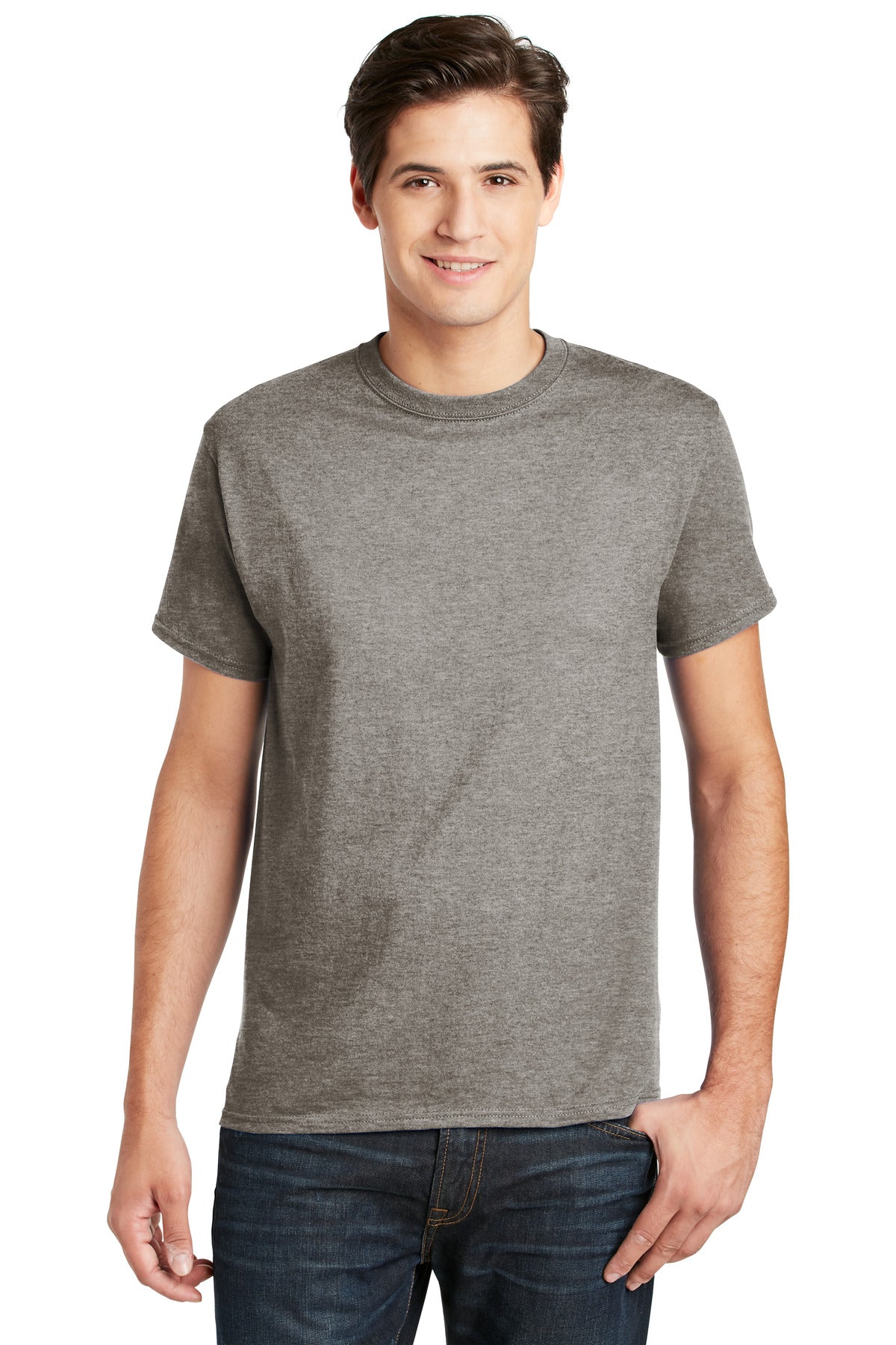 T-Shirts Oxford Gray Hanes