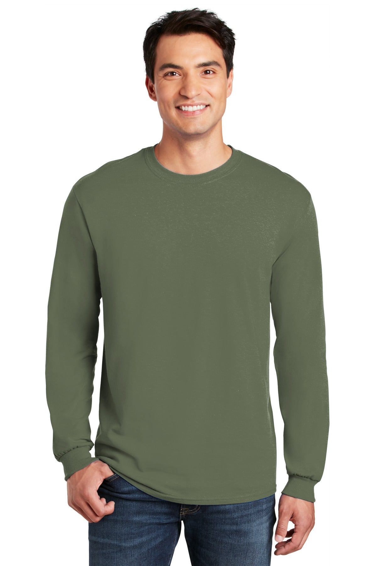 T-Shirts Military Green Gildan