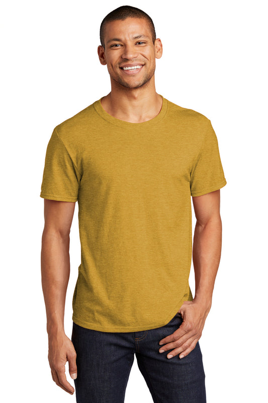 T-Shirts Mustard Heather Jerzees