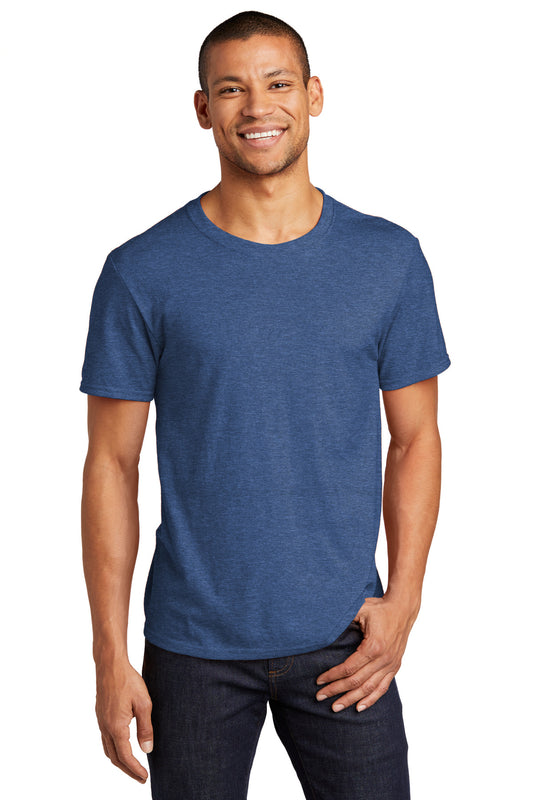 T-Shirts Retro Heather Royal Jerzees