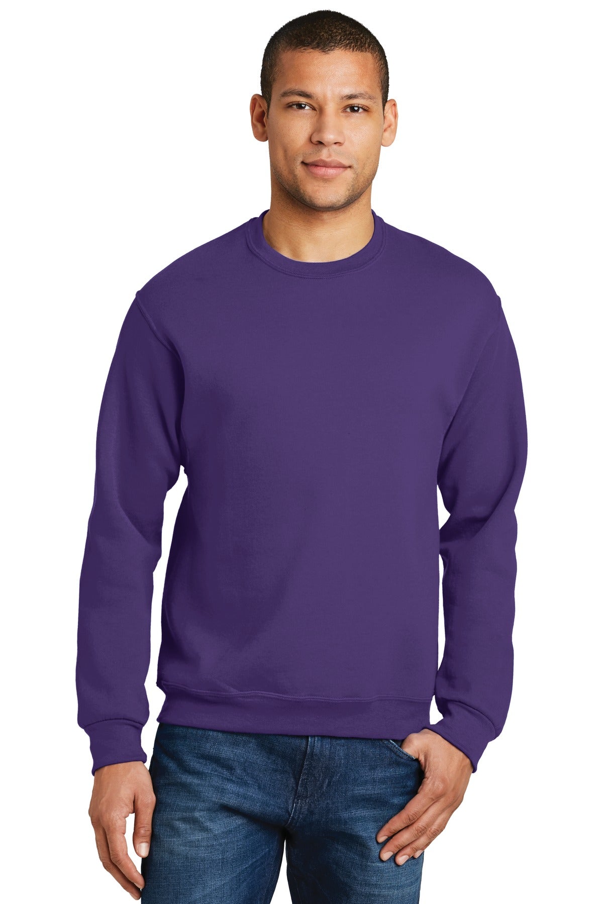 Sweatshirts/Fleece Deep Purple Jerzees