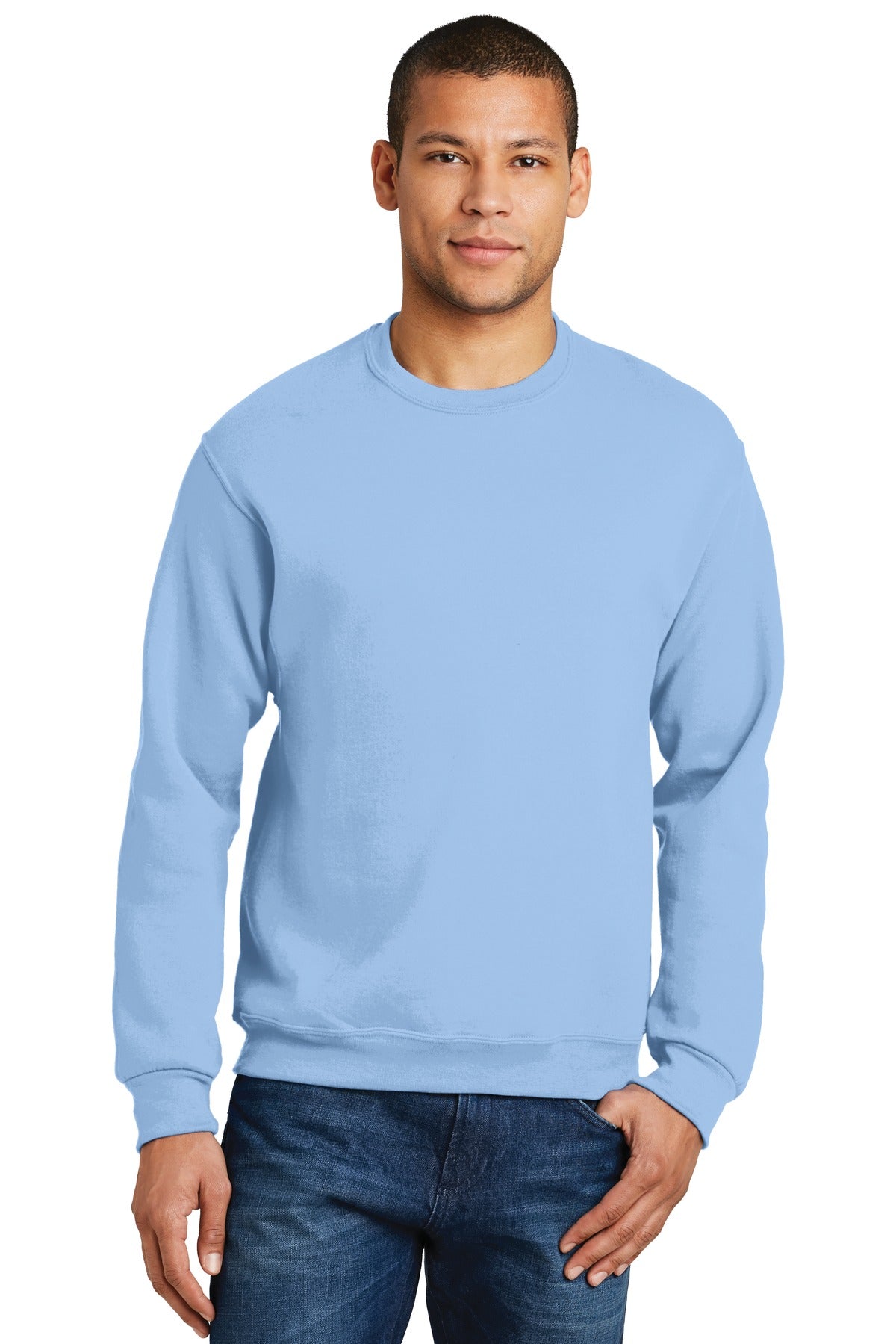 Sweatshirts/Fleece Light Blue Jerzees