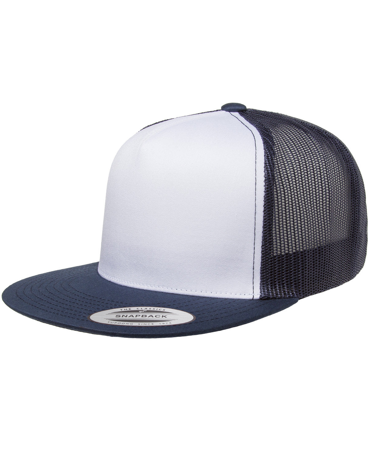 Headwear NAVY/ WHT/ NAVY OS Yupoong