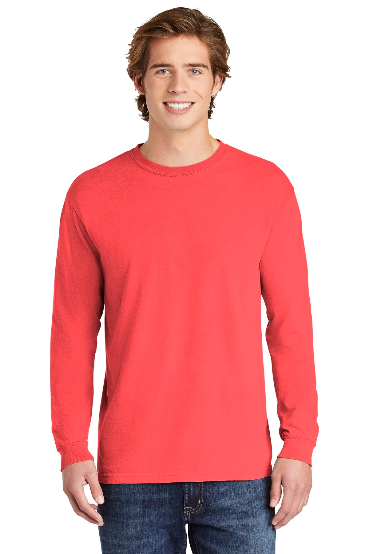 T-Shirts Neon Red Orange Comfort Colors