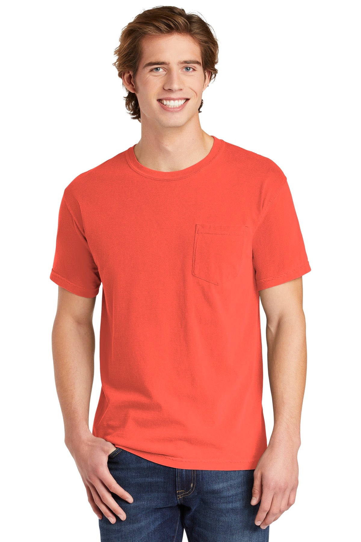 T-Shirts Bright Salmon Comfort Colors