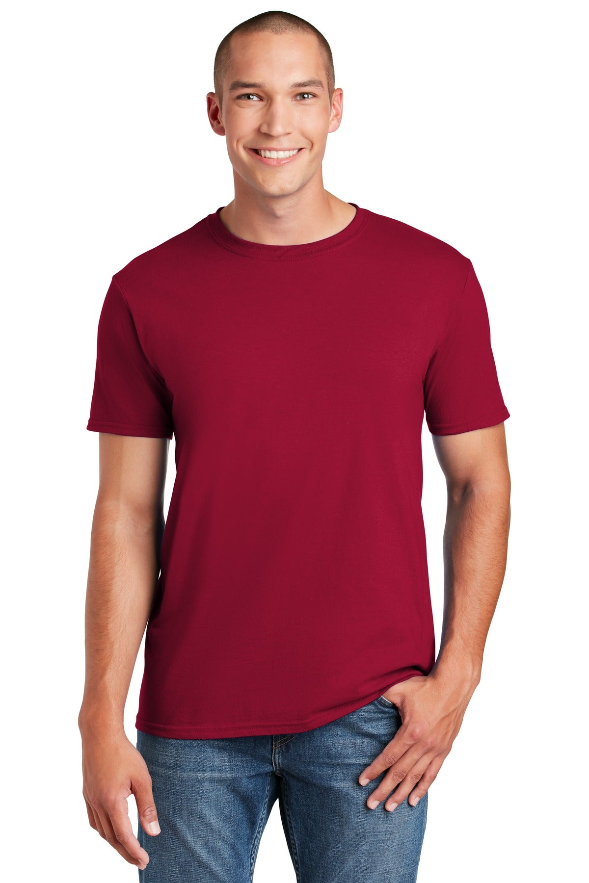 T-Shirts Cardinal Gildan
