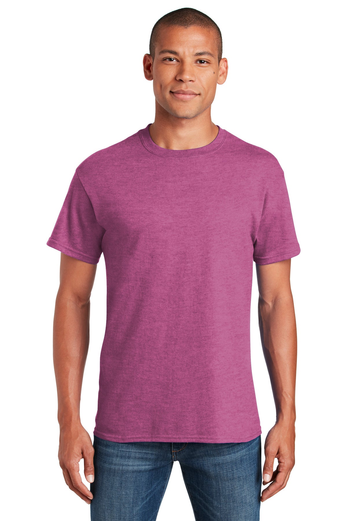 T-Shirts Heather Berry Gildan