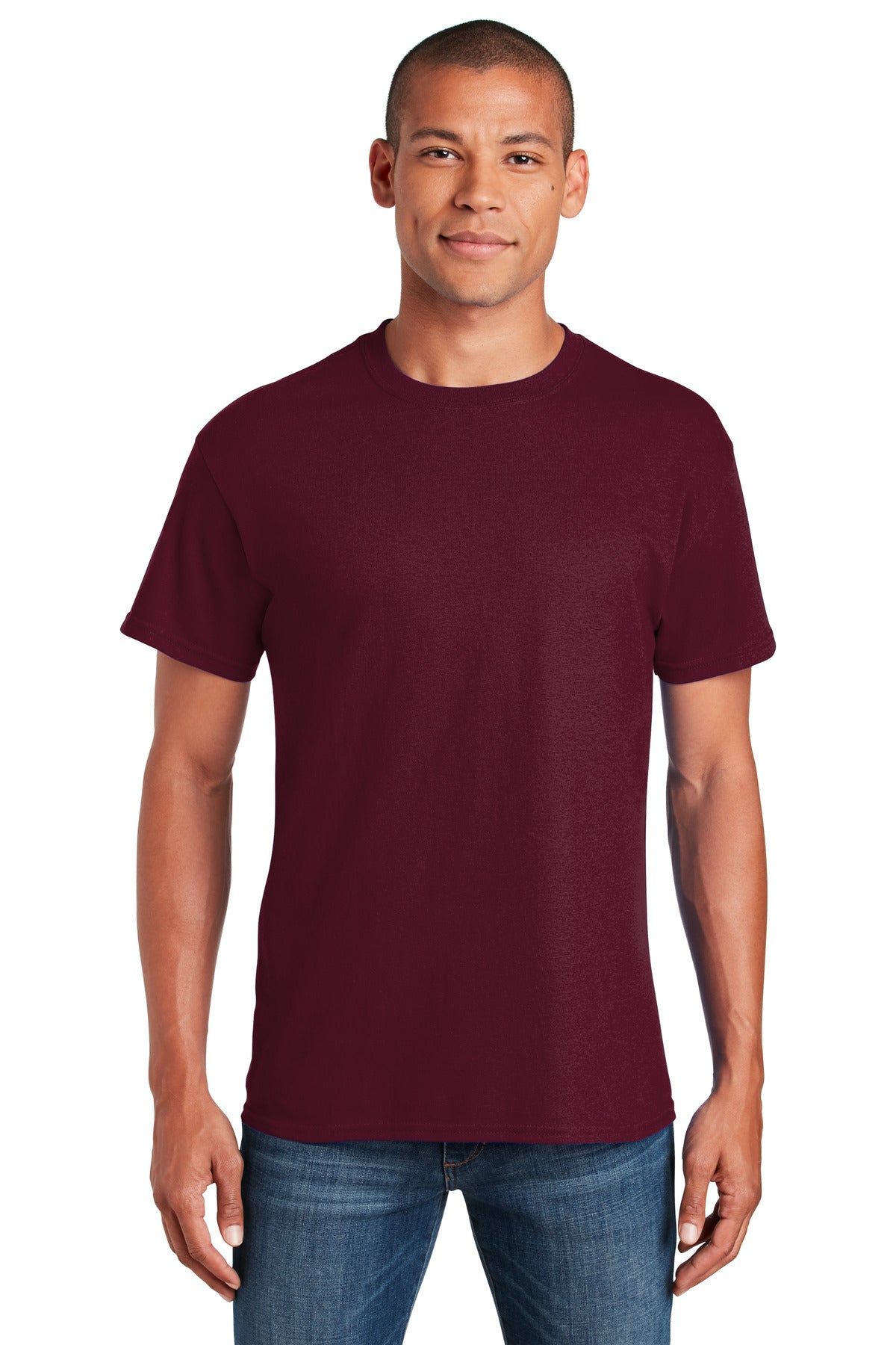 T-Shirts Maroon Gildan