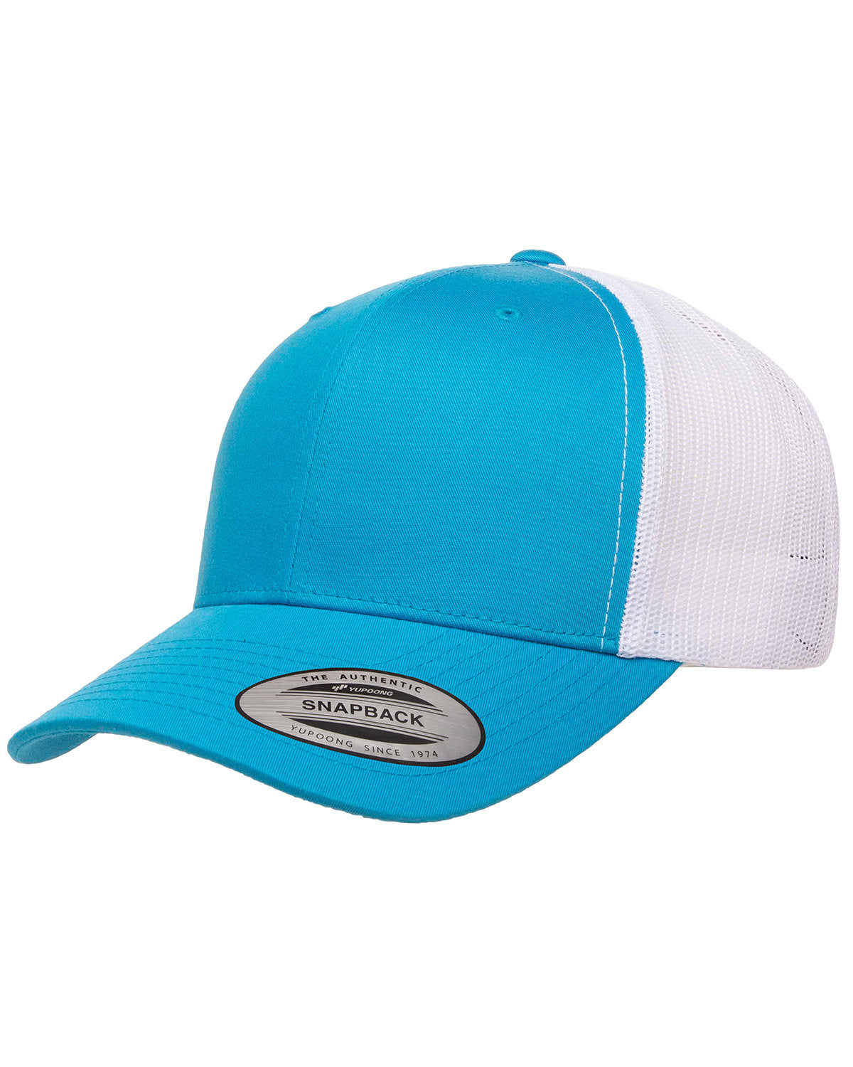 Headwear TURQUOISE/ WHITE OS Yupoong