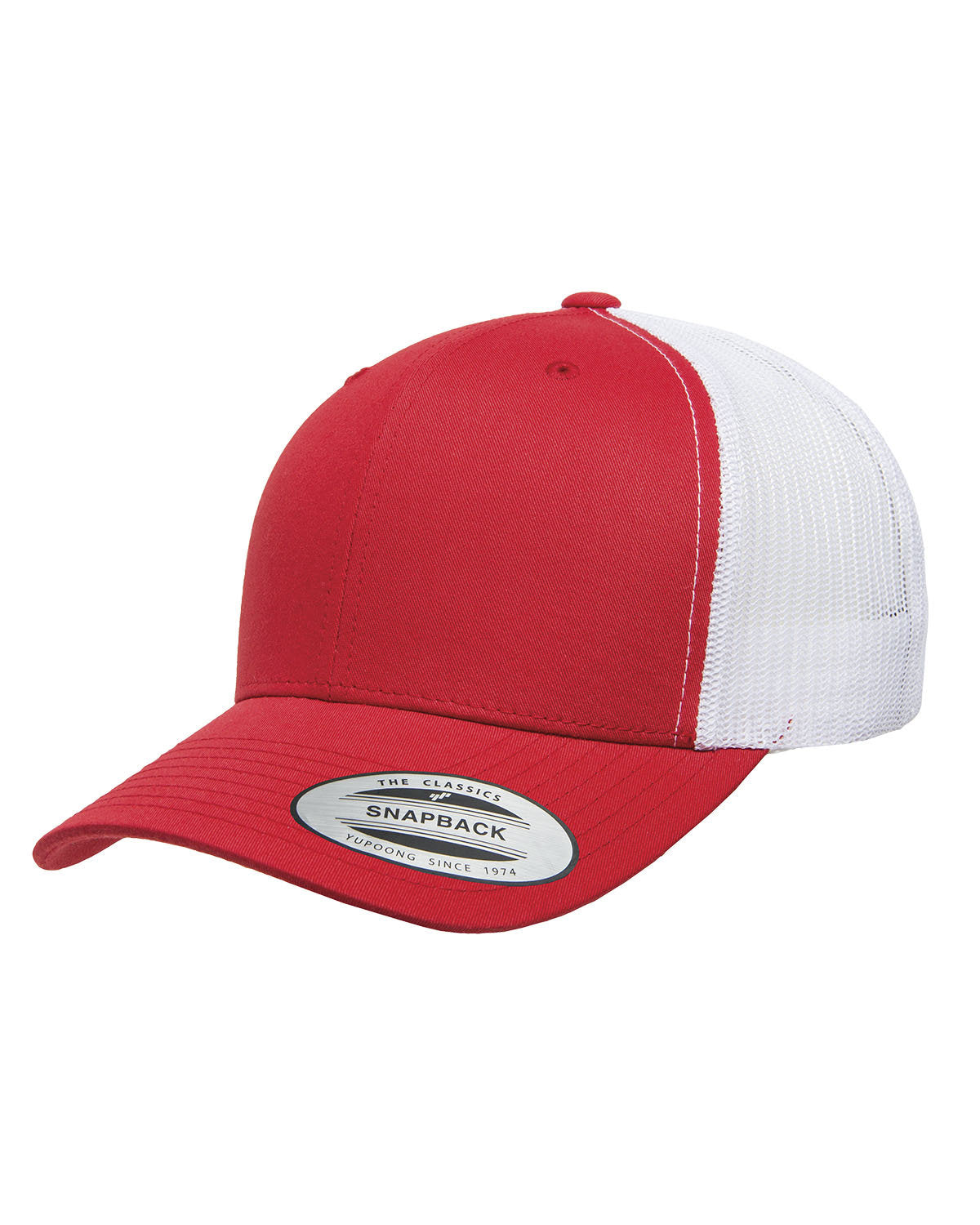 Headwear RED/ WHITE OS Yupoong
