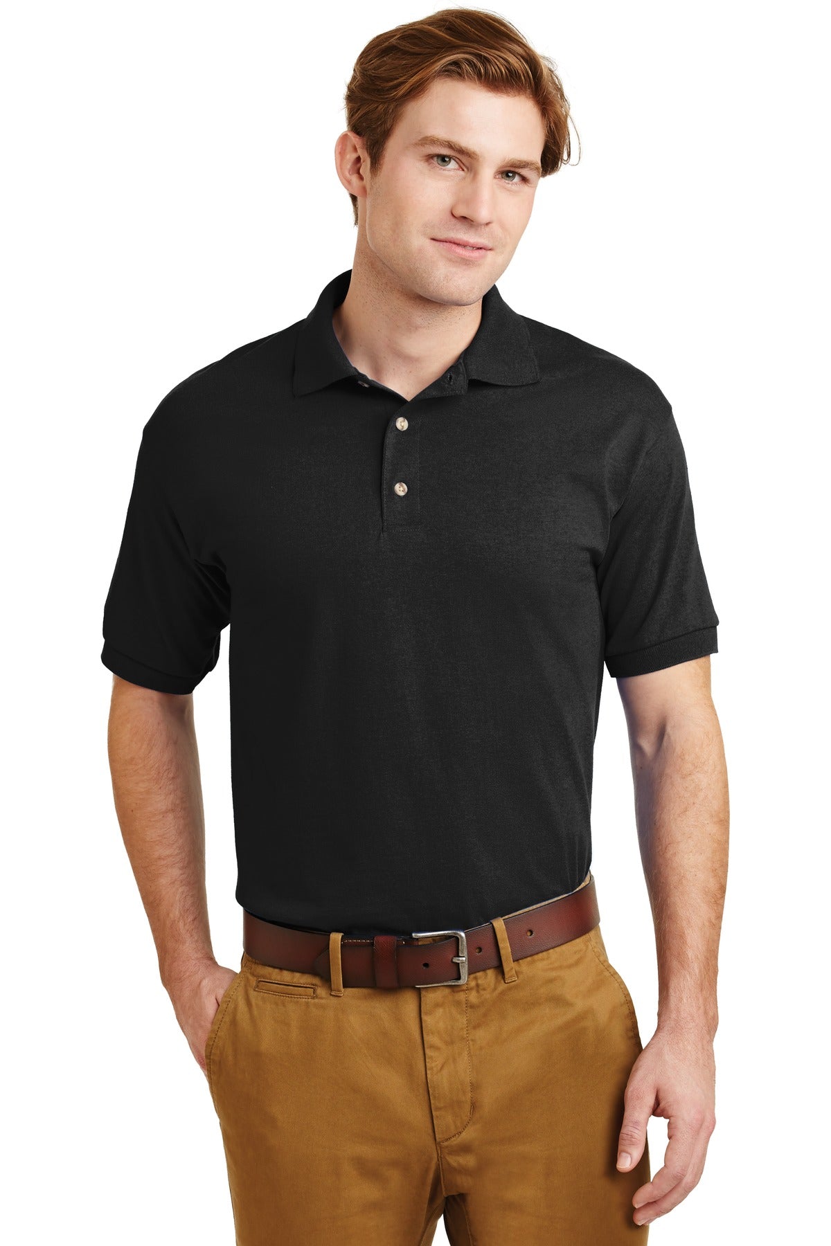 Polos/Knits Black Gildan