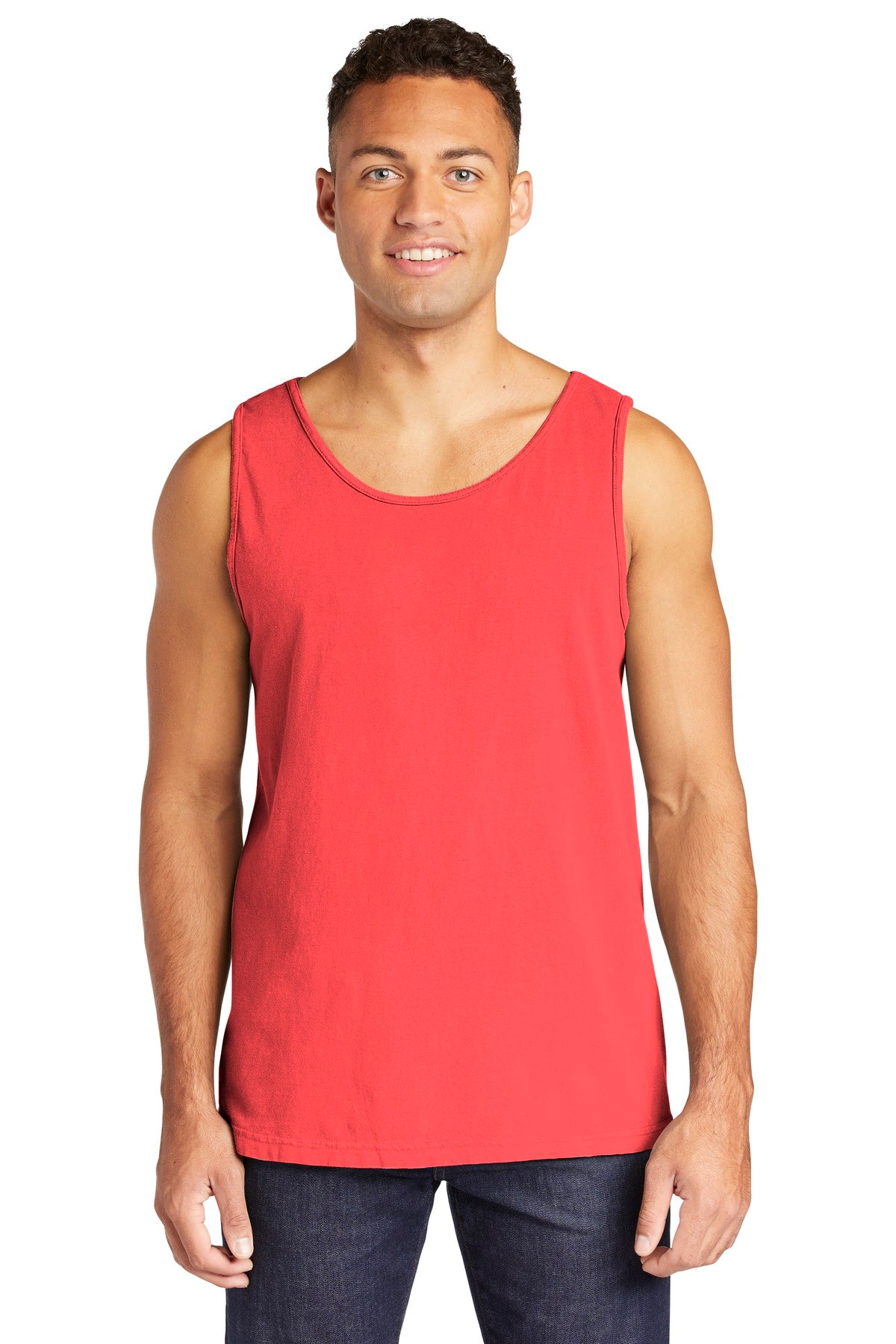 T-Shirts Neon Red Orange Comfort Colors