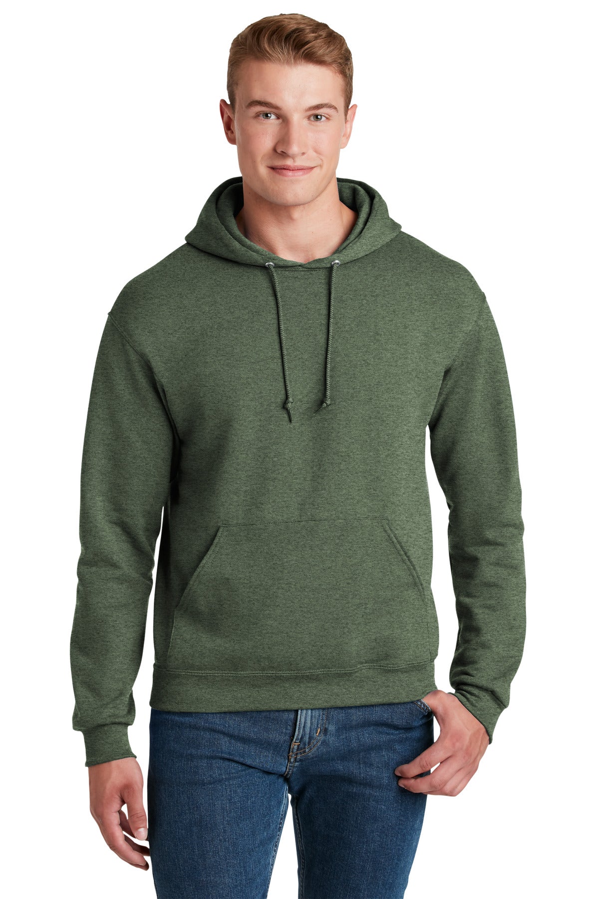 Sweatshirts/Fleece Military Green Heather Jerzees