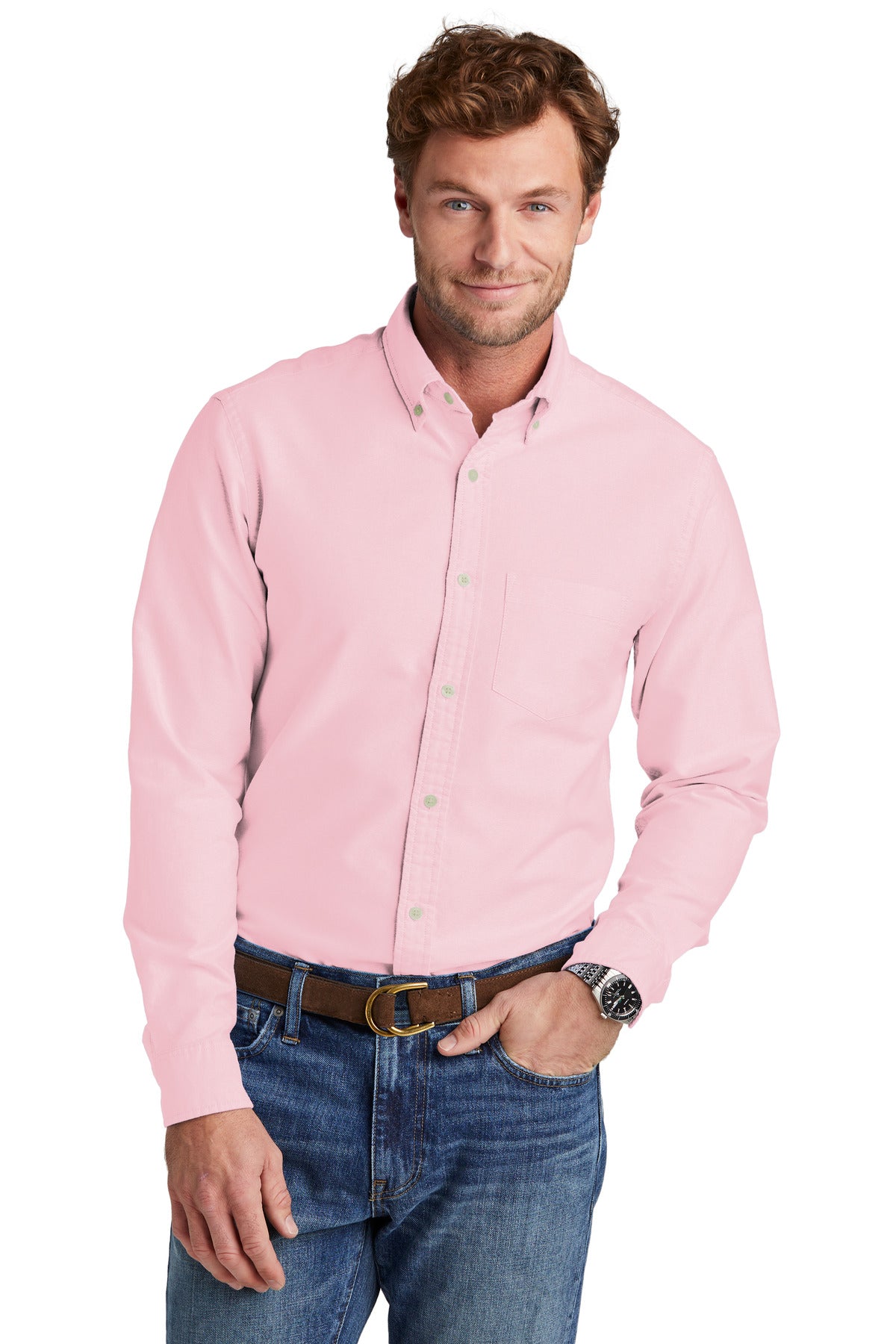 Woven Shirts Soft Pink Brooks Brothers