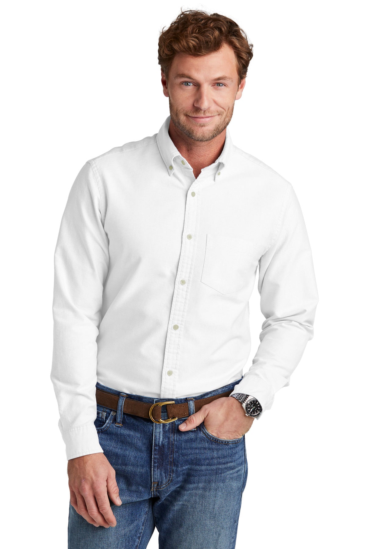 Woven Shirts White Brooks Brothers