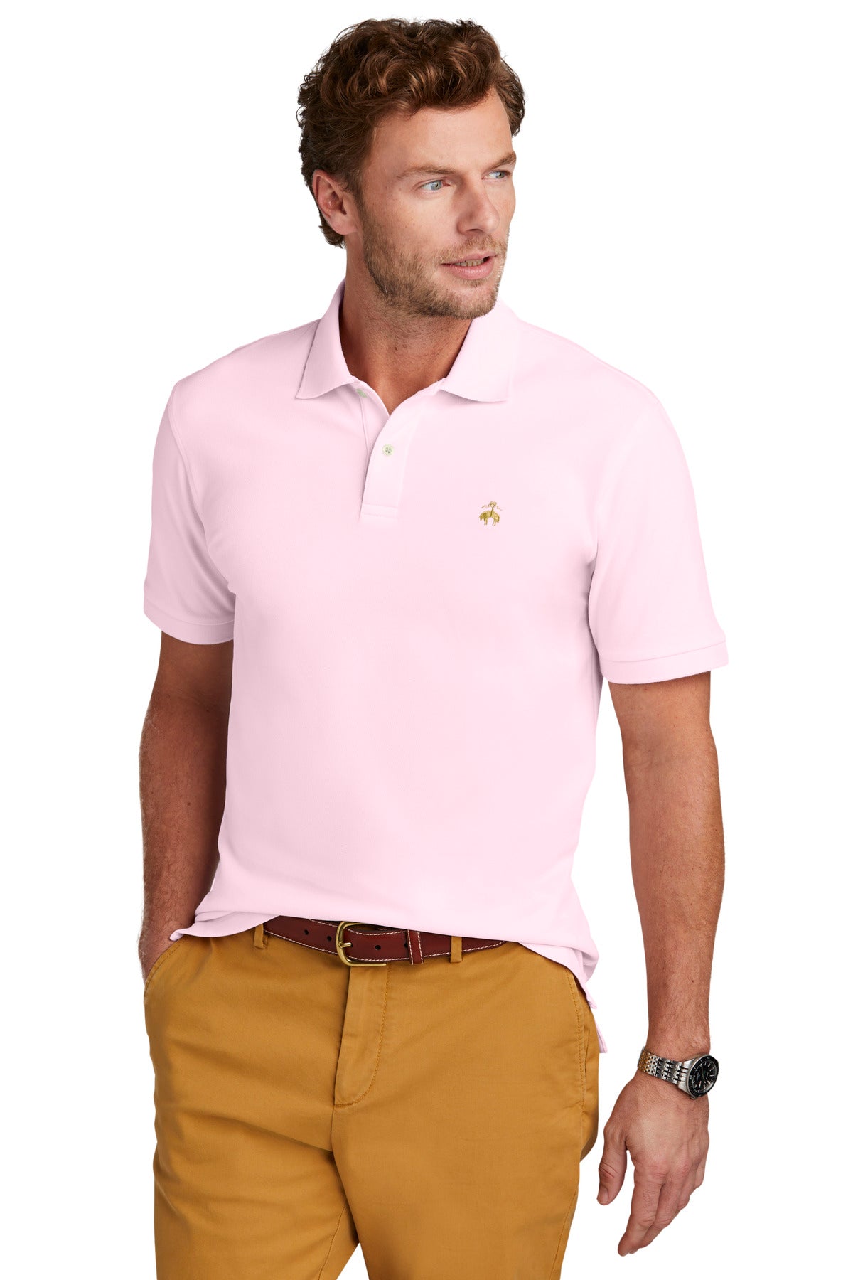 Polos/Knits Pearl Pink Brooks Brothers