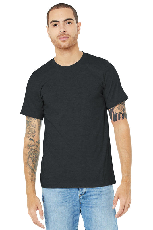 T-Shirts Dark Grey Heather Bella + Canvas