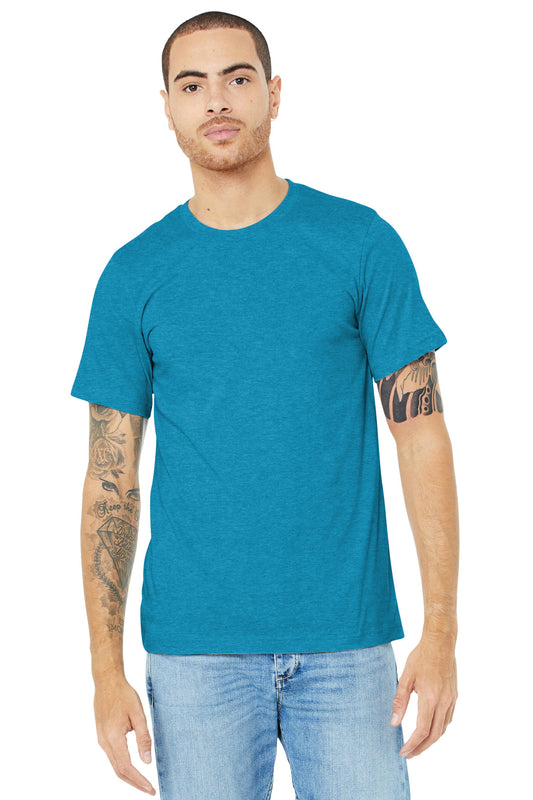 T-Shirts Heather Aqua Bella + Canvas