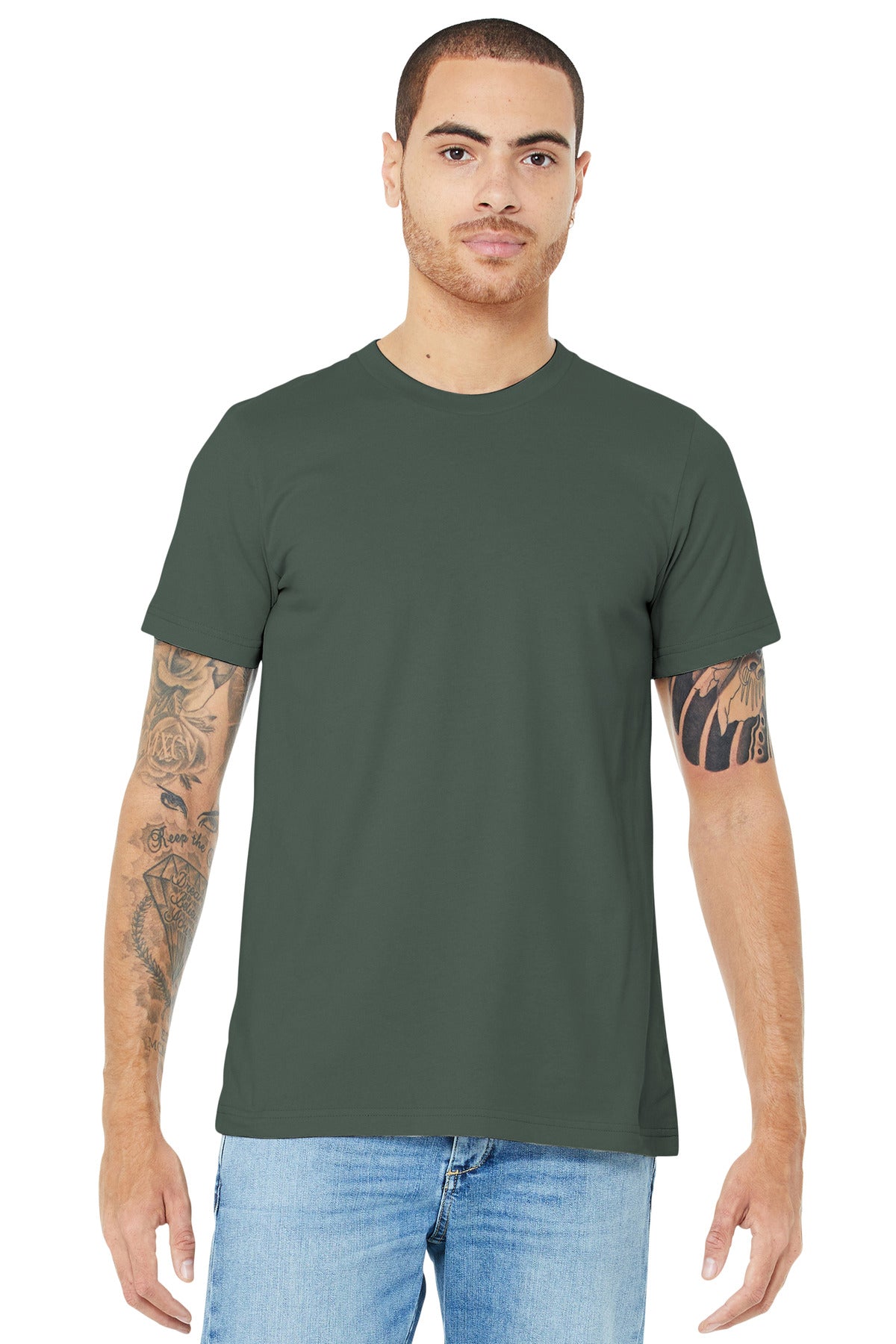 T-Shirts Military Green Bella + Canvas