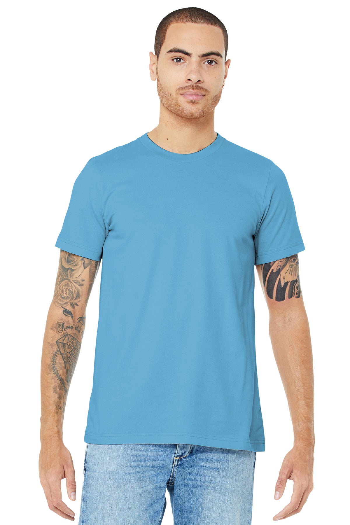 T-Shirts Ocean Blue Bella + Canvas