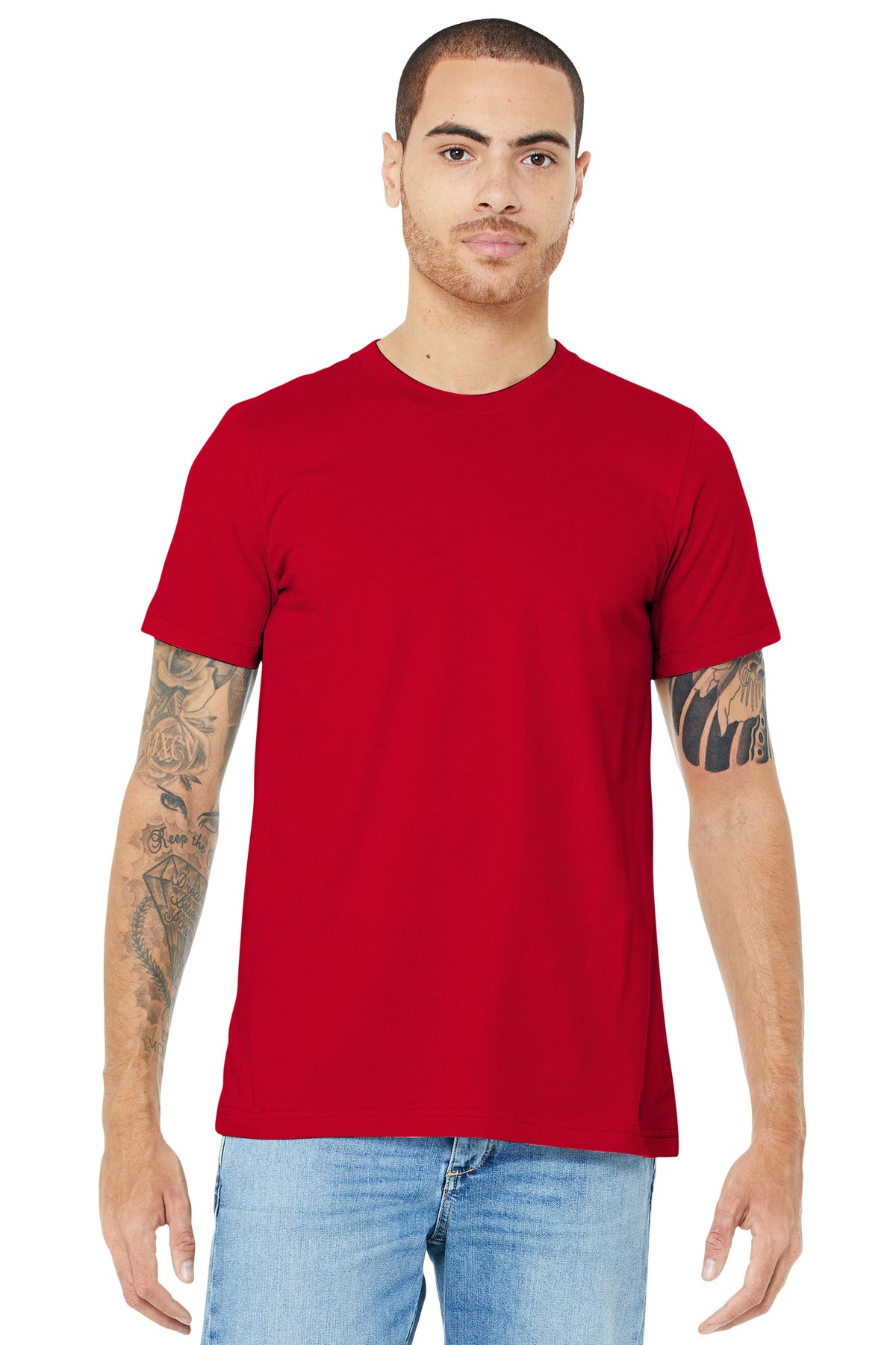 T-Shirts Red Bella + Canvas