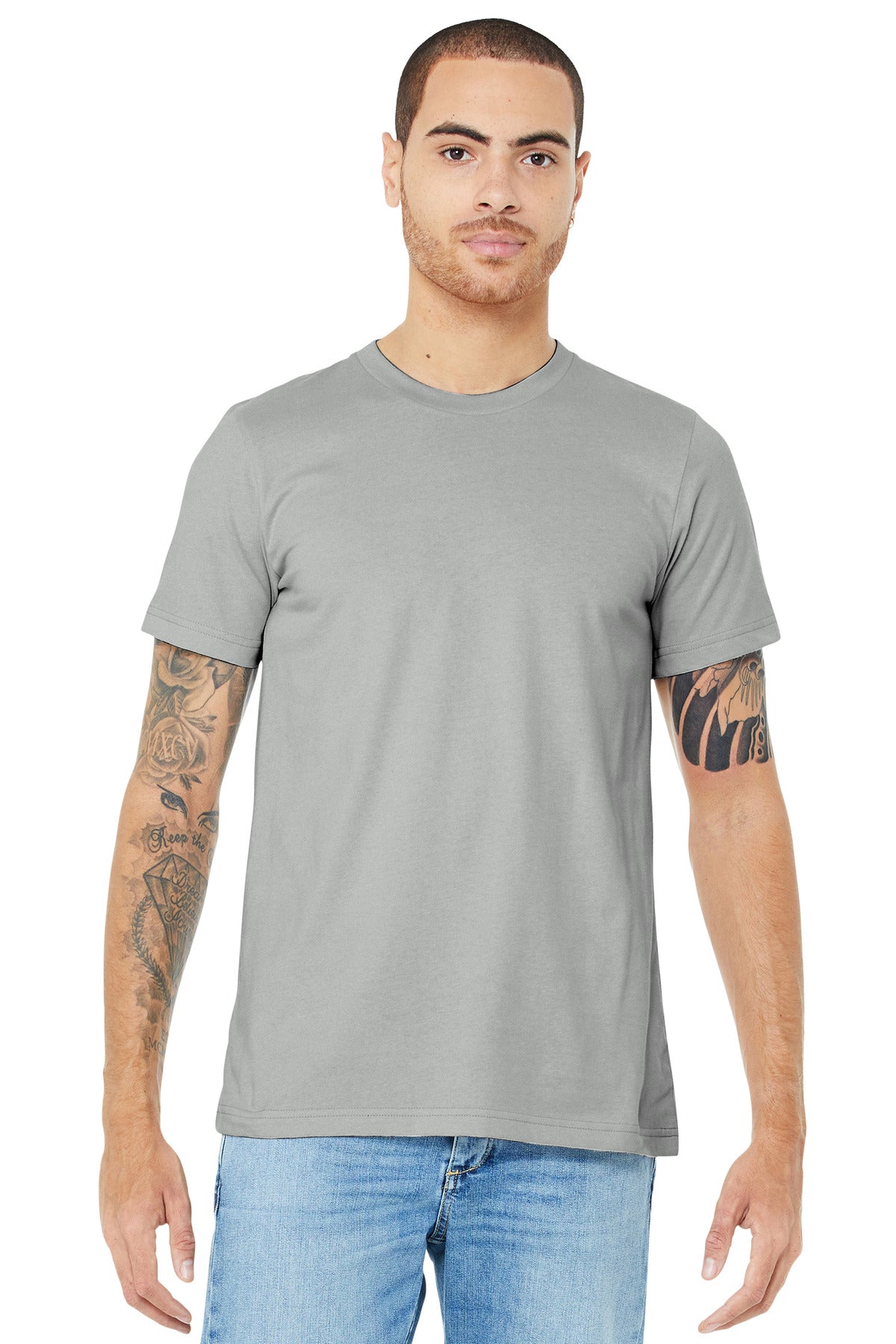 T-Shirts Silver Bella + Canvas