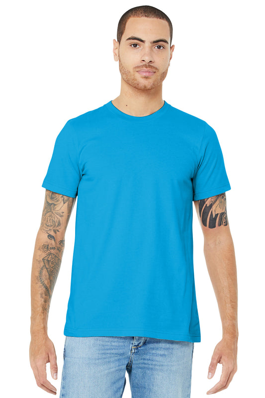 T-Shirts Turquoise Bella + Canvas